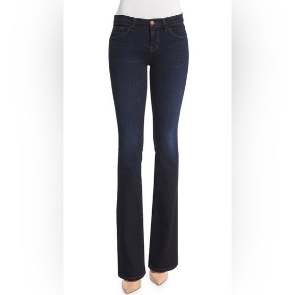 J Brand Betty Mid-Rise Boot-Cut Jean in Embrace 29 - Picture 1 of 10